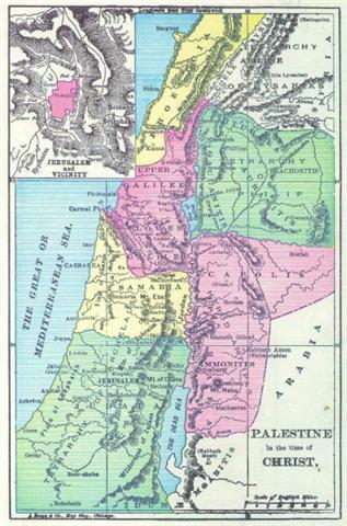Palestine at the time of Christ